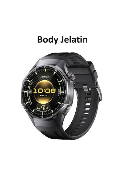 Huawei Watch Gt 6 Pro Uyumlu 3 Adet Şeffaf Ultra Koruyucu Nano Jelatin