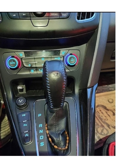 Ford Otomatik Vites Topuzu Kılıfı El Yapımı Hakiki Deri (545446243)