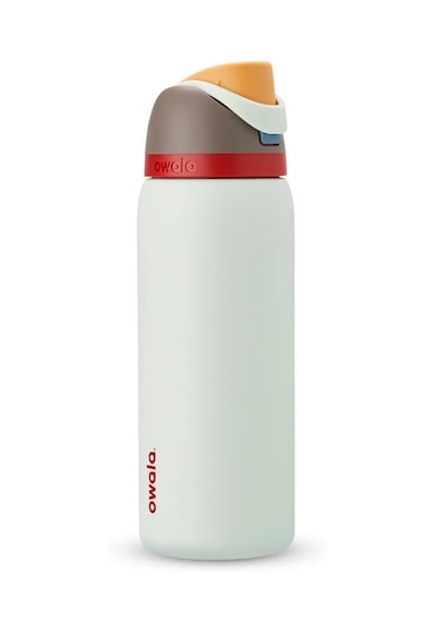 Owala 32 Oz 946 Ml Freesip Çift Katmanlı Paslanmaz Çelik Termos Kilitli Kapak Açık Yeşil