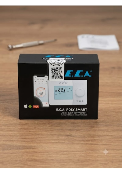 E.c.a. Poly Smart Akıllı Kablosuz Oda Termostatı
