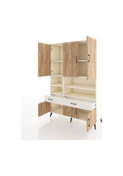 Hyperion Dolap 8 Raflı 2 Çekmeceli 6 Kapaklı 132x44x195 Aytaşı-çam/aytaşı Atlas Çam/aytası Hyperion Dolap 8 Raflı 2 Çekmeceli 6 Kapaklı 132x44x195 Aytaşı-çam/aytaşı Atlas Çam/aytası
