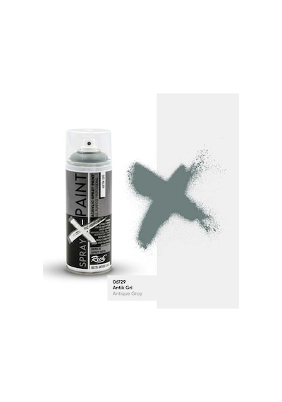 X Paınt Sprey Boya 400 Ml Antik Gri Antik Gri