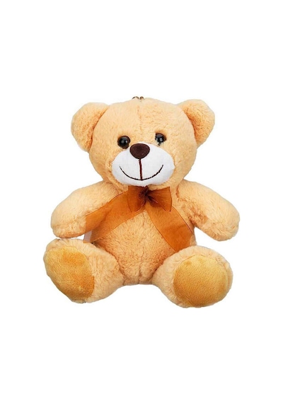 Kurdeleli Peluş Ayı 21 Cm