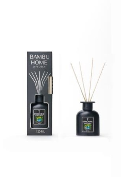 Bambuhome Dıffuser Oda Ofis Ortam Kokusu Rain Forest 120 Ml Reed Dıffuser Yağmur Ormanları