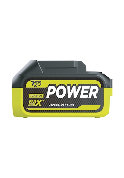 7go Yedek Batarya 18.5v 3.0ah Li-ion 55.5wh Max+ Power Kablosuz Araç Süpürgesi & Yıkama Bataryası Yeşil