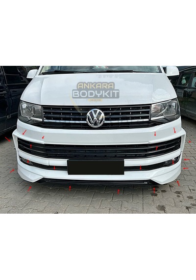 Transporter T7 Ön Tampon Eki 3 Parça - Plastik - Boyasız Ürün