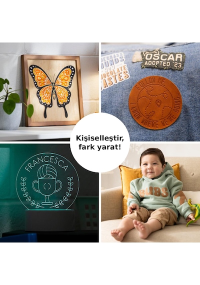 Cricut 2091774 Maker 4 Premium Tasarım Seti Kesim Makinesi + Sarf Malzemeleri Ve Aksesuarlar