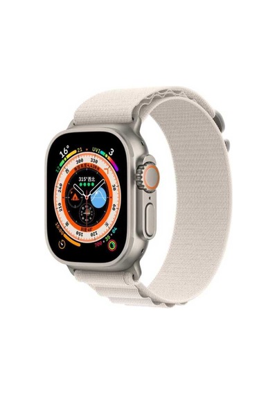Apple Watch 7 41mm Uyumlu Kordon Alpine Hasır Örgü Zore Krd-74 Kumaş Kayış