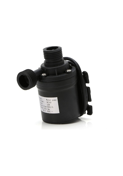 24 Volt Mini Su Pompası Saat/800 Litre Boy 8 Cm,en 4,5 Cm