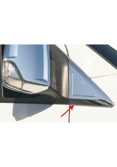 Mercedes Sprinter W907 Krom Kelebek Cam Yeri 2 Parça 2018 ve Sonr