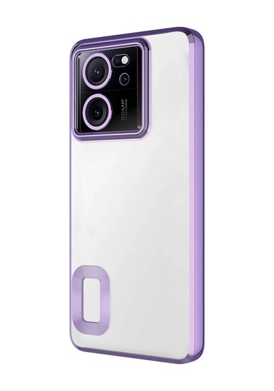 Xiaomi Mi 13t Pro Uyumlu Logo Gösteren Kamera Korumalı Renkli Tasarım Kılıf