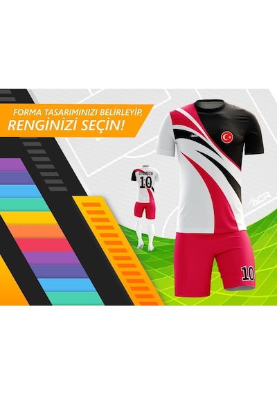 Acr Giyim Kişiye Özel Futbol Forması - Dizayn : Lale
