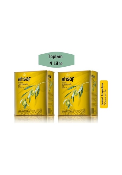 Ahsaf Riviera Zeytinyağı 2 x 2 L