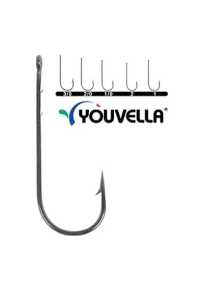 1280 Youvella 100 Lü Kutu Bl.Nikel Olta Iğnesi 3-0