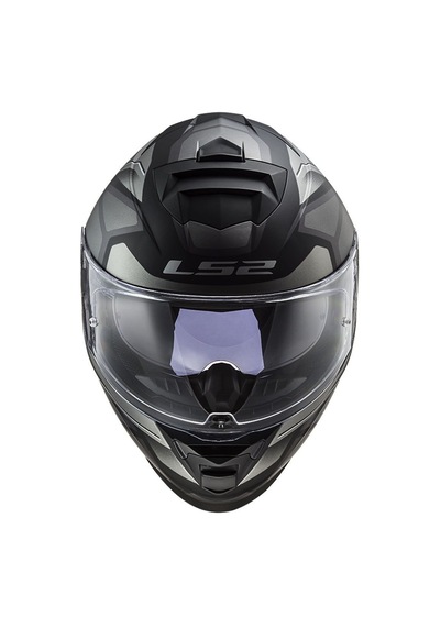 Kapalı Kask Ls2 Storm 2 Faster Mat Tıtanyum Vizörlü L