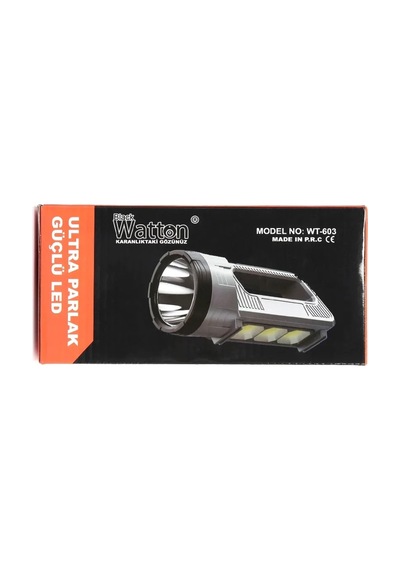 Magicool Güçlü Şarjlı Fener Masa Lambası Wt-603 Çok Renkli