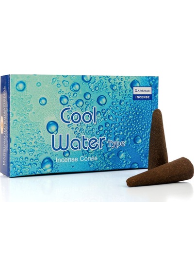 Cool Water Rahatlatıcı Aromatik Kokulu Konik Tütsü