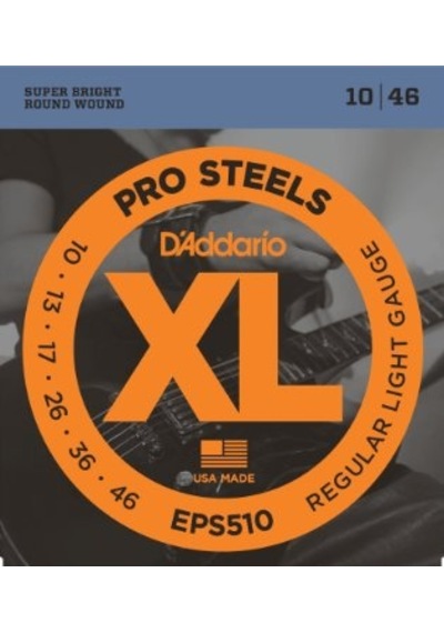 DADDARIO EPS510 ELEKTRO GİTAR TEL SETİ, XL, 10-46, LONG SCALE,