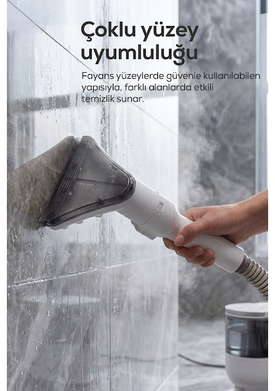 Buharlı Halı Yıkama & Koltuk Temizleme Makinesi 1700w 16kpa Vakum, Buhar, Sıcak Su, Turbo X6161