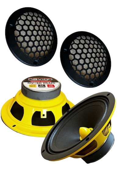 Navigo 16 Cm 880 Watt 135 Rms Mermi Göbek Midrange Hoparlör Ve Kapak Takımı
