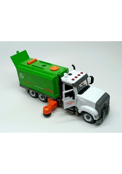 Ceren Ctoys Sesli Işıklı Pilli Sök Tak Yol Temizlik Kamyonu Tw9083b