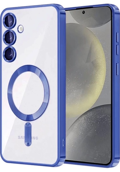 Newface Samsung Galaxy Uyumlu  A56 Kross Magneticsafe Kapak - Lacivert