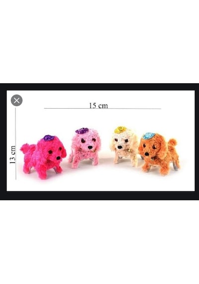 Oyuncak Pilli Sesli Yürüyen Köpek