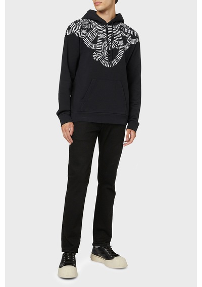 Marcelo Burlon Erkek Sweat Cmbb007f22fle0041001 Siyah