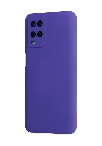 Uryport Oppo A54 4g Kılıf Nano İçi Kadife Silikon - Mor