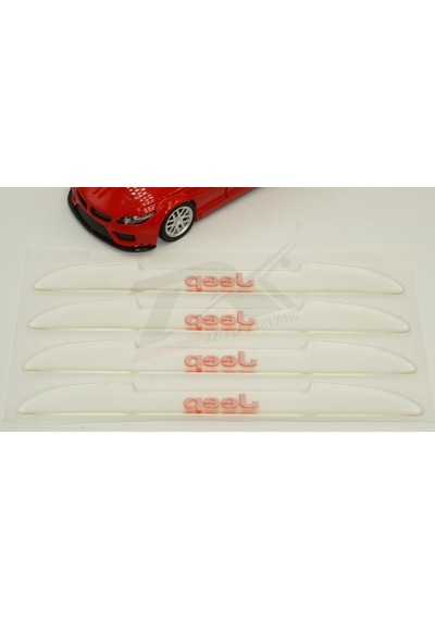 Jeep Logo Kapı Kenarı Koruma Şeffaf Kauçuk 3M Band New Style