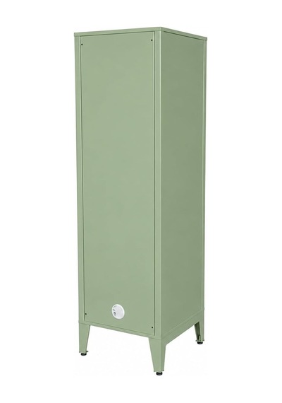 Ziglat 1550 Serisi Kilitli Metal Home Office Dolabı%70 Perfore Kapaklı Yeşil 450x1500x450 Mm