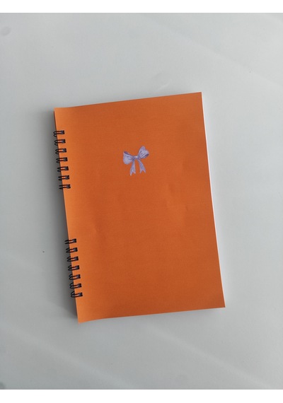 Çizgisiz Defter, Not Defteri, Okul Defteri Turuncu