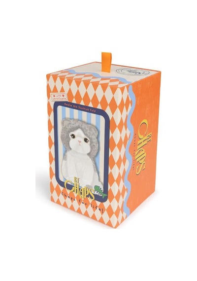 Bon Ton Toys B.t. Chaps Amelie The Scottisch Fold Kutulu Peluş Oyuncak 17 Cm - 7'' 32179010 Gri