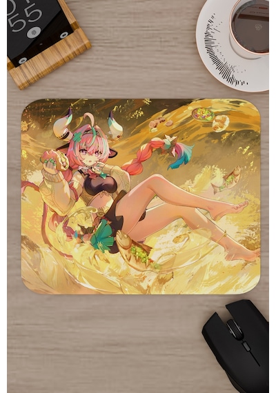 Varesa Genshin Impact Anime Gacha V5 - 22x18 Gaming Mouse Pad Fare Altlığı