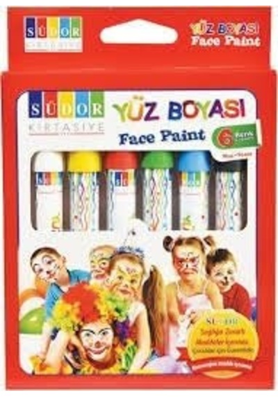 Yüz Boyası 6 Lı