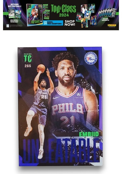 Panini Nba Top Class 2024 Koleksiyonluk Basketbolcu Kartları + 48 Paket 384 Adet Kart