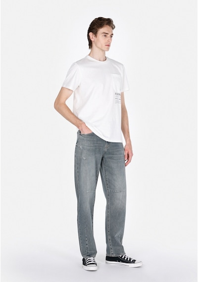 Colin's Colins Baggy Fit Orta Bel Düz Paça Erkek Yeşil Jean Pantolon Cl1074870 Q1.v1 Dn44323 Denim