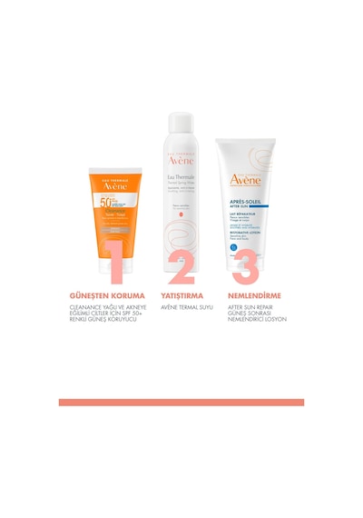 Cleanance Tinted Spf 50+ Yağlı Ve Akneye Eğilimli Ciltler İçin Renkli Güneş Kremi 50 Ml X2