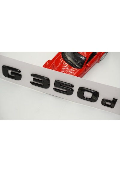 G 350d Bagaj Parlak Siyah ABS 3M 3D Yazı Logo