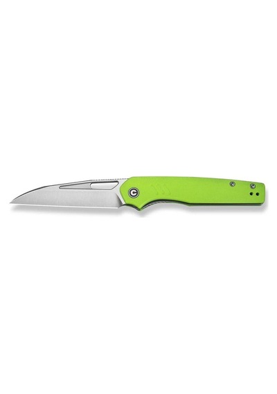 Civivi Guile Front Flipper & Thumb Hole Knife Green G10 Handle Satin Finished Kamp Çakı Yeşil