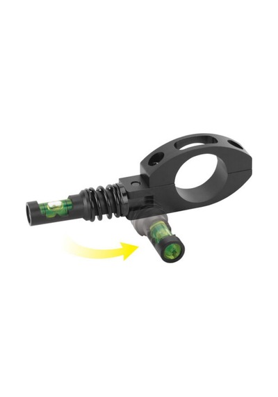 Wheeler Anti Cant Indicator, Dürbün Eğim Önleyici Su Terazisi 30mm 766112 Siyah