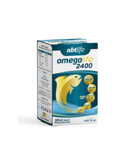Nbtlife Omegalife Combotech 2400 Kapsül 60 Lı