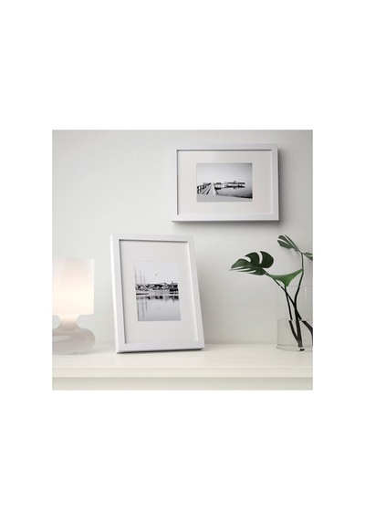 Rıbba 21x30 Cm A4 Ebat Beyaz Kalın Kenarlı Paspartulu Ahşap Resim Fotoğraf Çerçevesi Beyaz - 636360096