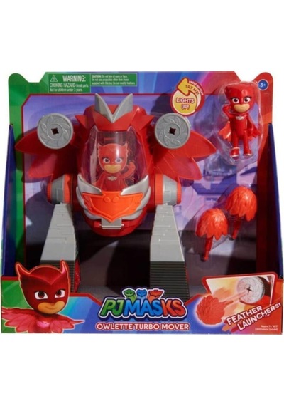 Pj Masks Pj Masks Turbo Mover Araclar- Baykuş Kiz Ile Baykuş Planörü