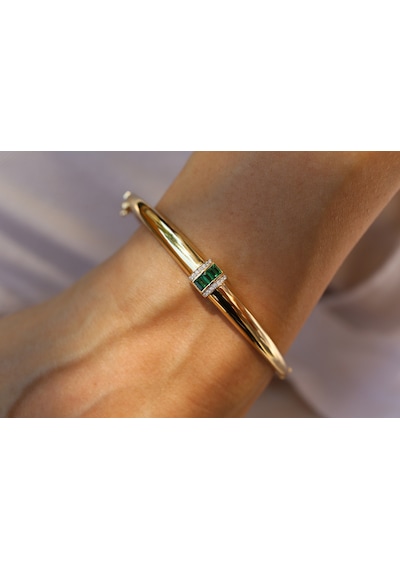 Reis Kuyumculuk T13032 Grassy Bangle Altın Bilezik