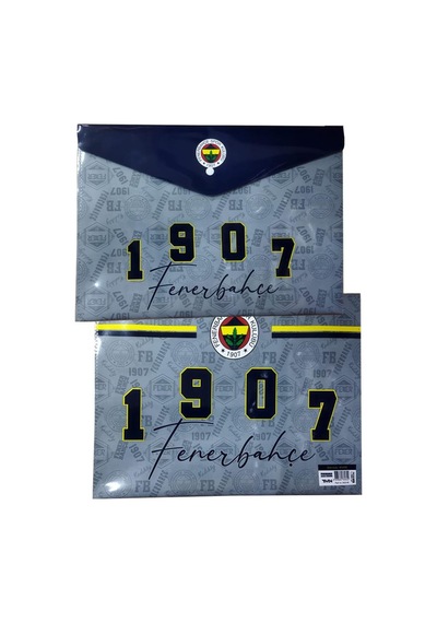 Çıtçıtlı Dosya Lisanslı A4 2'li 1 Paket Fener Çıt Çıtlı Zarf Dosya A-4 Orjinal Desenli Dosya