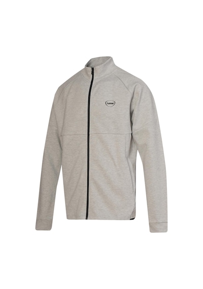 Hummel 922405-2006 Inter Zip Erkek Spor Ceket Gri Melanj