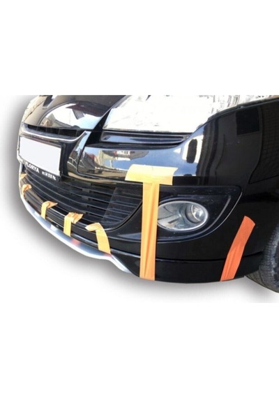 Renault Megane 3 Serisi 2009-2013 Sport Dizayn Ön Tampon Ek + Alt Lipi Plastik