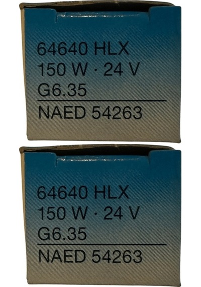 Osram 64640 150w 24v G6.35 Duylu Fcs Halojen Ampul 2 Adet