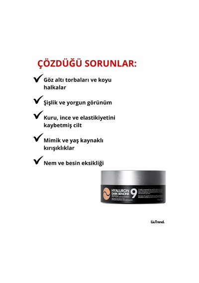 Medipeel Hyaluron Dark Benone Peptide 9 Ampoule Eye 60 Adet Peptitlerle Aydınlatıcı Göz Bandı M0086